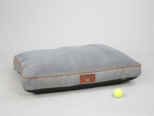 Load image into Gallery viewer, George Barclay Savile Dog Mattress - Mason&#39;s Grey, Large