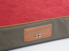 Load image into Gallery viewer, George Barclay Beckley Dog Mattress - Mahogany / Cherry, Medium