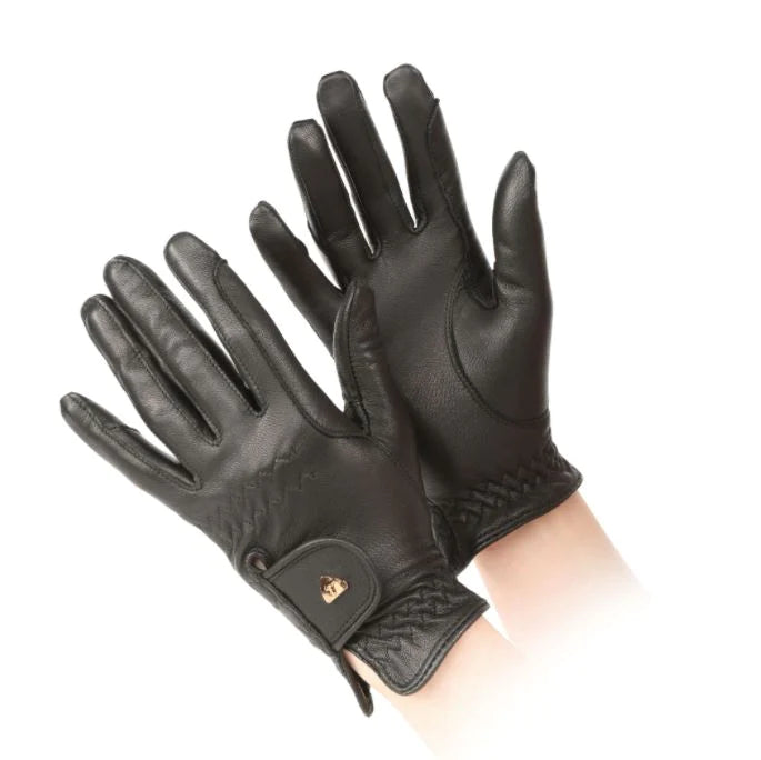 Shires Aubrion Leather Riding Gloves