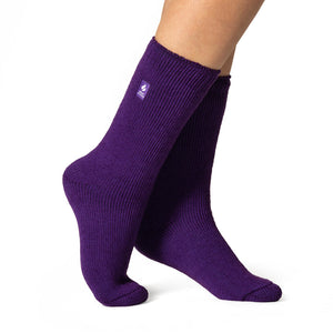 Camellia Ladies Original Heat Holders Crew Socks