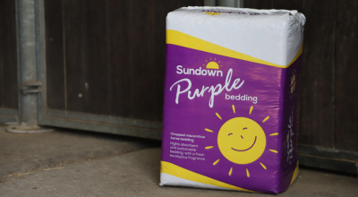 Sundown Purple Chopped Miscanthus Straw & Eucalyptus Bedding 19kg