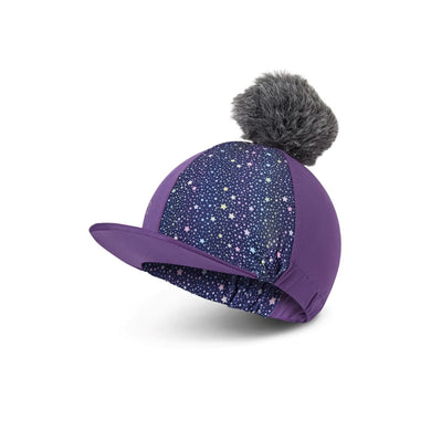 Cameo Zest Hat Silk Purple Stars One Size