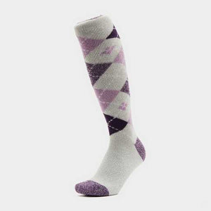 Sockshop Junior Argyle Heat Holders Long Socks