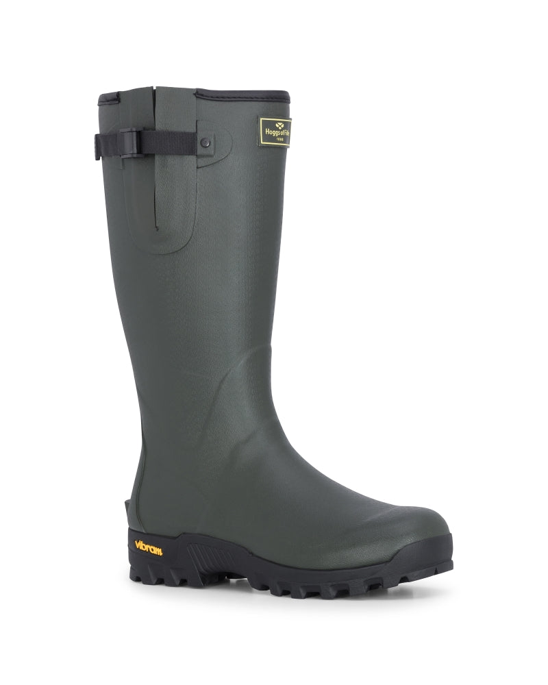 Hoggs of Fife Field Sport Neoprene-Lined Rubber Wellington Boots