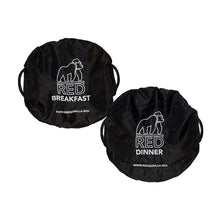 Load image into Gallery viewer, Red Gorilla Fabric Tub Cover Breakfast &amp; Dinner Pack