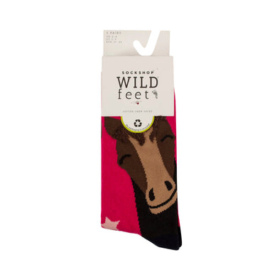 Wildfeet Animal Socks Pack of 3