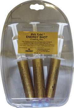 Gold Label Energy Shot B12 Syringes Pk of 3 - Reduced Price