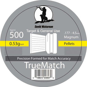 David Nickerson TrueMatch .177 0.53g Air Pellets